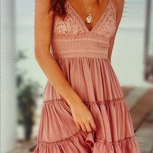 Bellizo Mini Light Pink Dress
